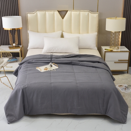 91家纺网 家纺一手货源 找家纺 .2021夏被纯色夏凉被凉感夏被空调被