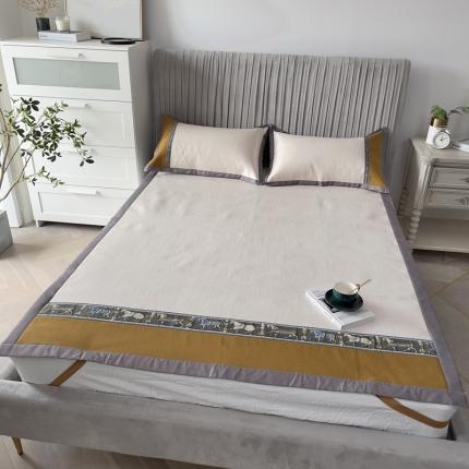 91家纺网 家纺一手货源 找家纺 （总）璞素家居 2021新款简约轻奢风冰丝凉席