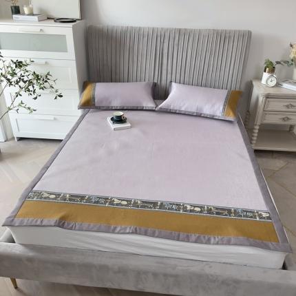 91家纺网 家纺一手货源 找家纺 （总）璞素家居 2021新款简约轻奢风冰丝凉席