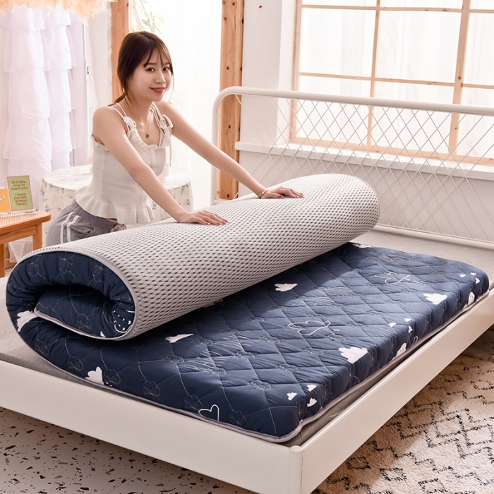 91家纺网 家纺一手货源 找家纺 （总）寐珂 2025新款全棉大豆纤维床垫厚款