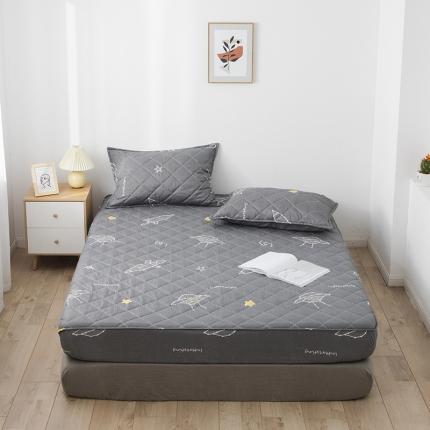 小米笠 2021新款亲肤磨毛夹棉床笠 太空之旅