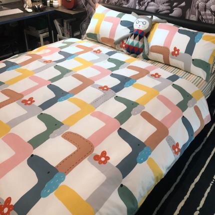 91家纺网 家纺一手货源 找家纺 （总）HL原创 2021新款INS风四件套