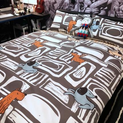 91家纺网 家纺一手货源 找家纺 （总）HL原创 2021新款INS风四件套