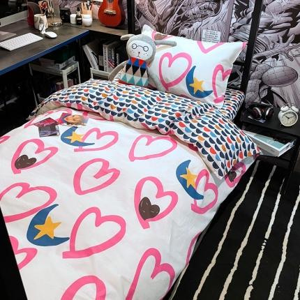 91家纺网 家纺一手货源 找家纺 （总）HL原创 2021新款学生宿舍四件套