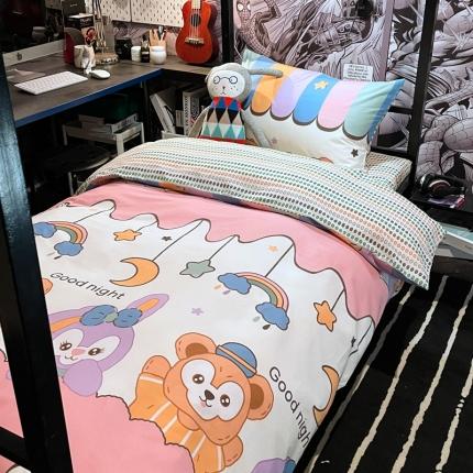 91家纺网 家纺一手货源 找家纺 （总）HL原创 2021新款学生宿舍四件套