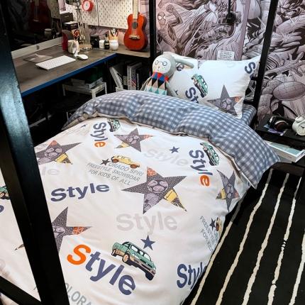 91家纺网 家纺一手货源 找家纺 （总）HL原创 2021新款学生宿舍四件套