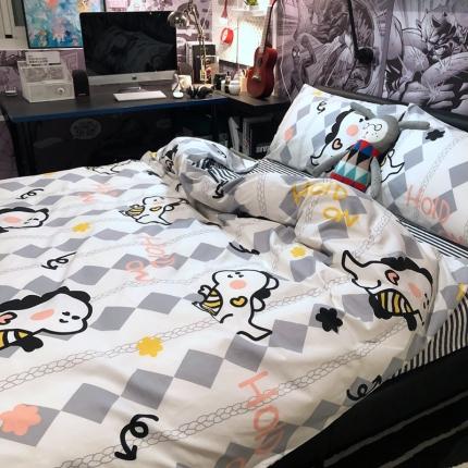 HL原创 2021新款INS风四件套 幸运龙