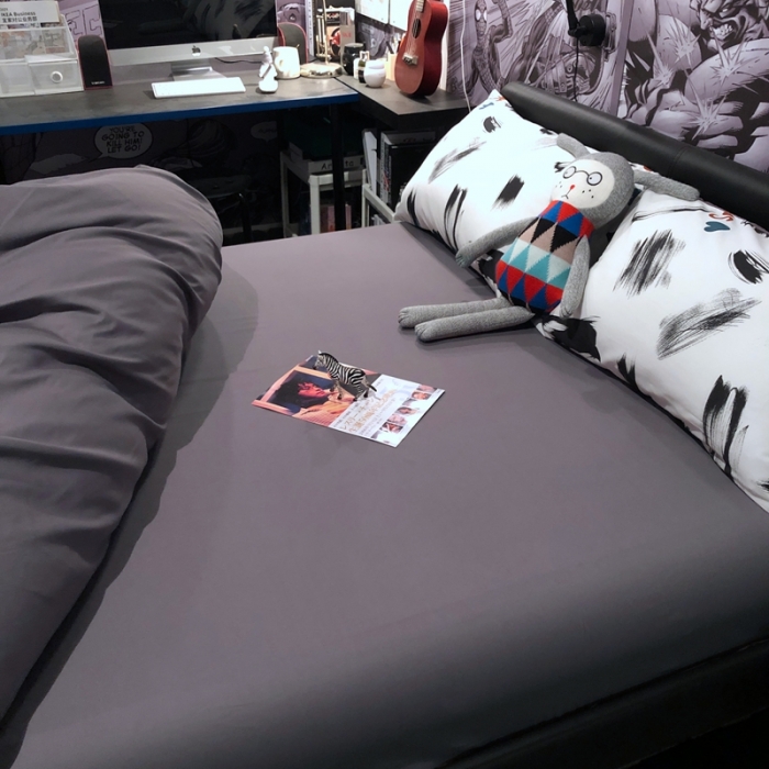 91家纺网 家纺一手货源 找家纺 HL原创 2021新款INS风四件套 酷酷