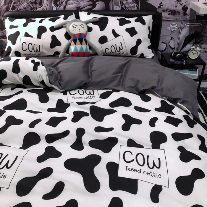 91家纺网 家纺一手货源 找家纺 HL原创 2021新款INS风四件套 牛牛