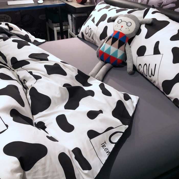 91家纺网 家纺一手货源 找家纺 HL原创 2021新款INS风四件套 牛牛