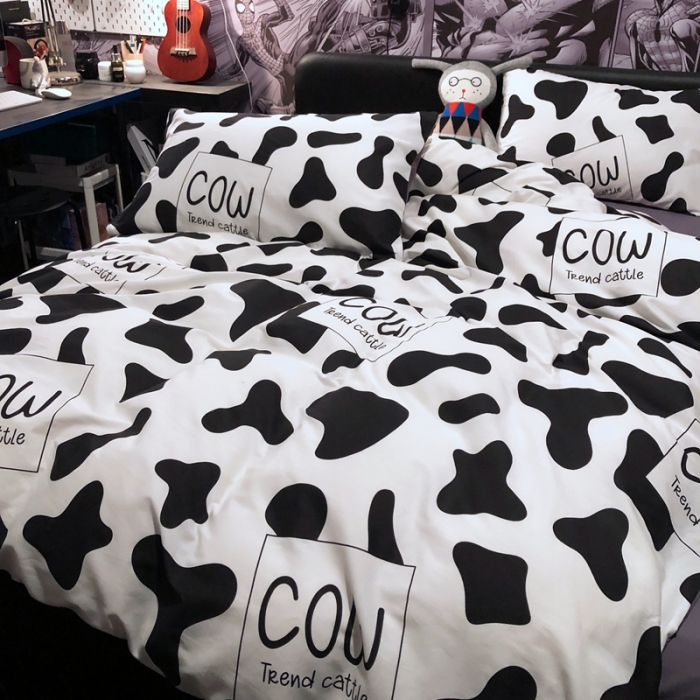 91家纺网 家纺一手货源 找家纺 HL原创 2021新款INS风四件套 牛牛