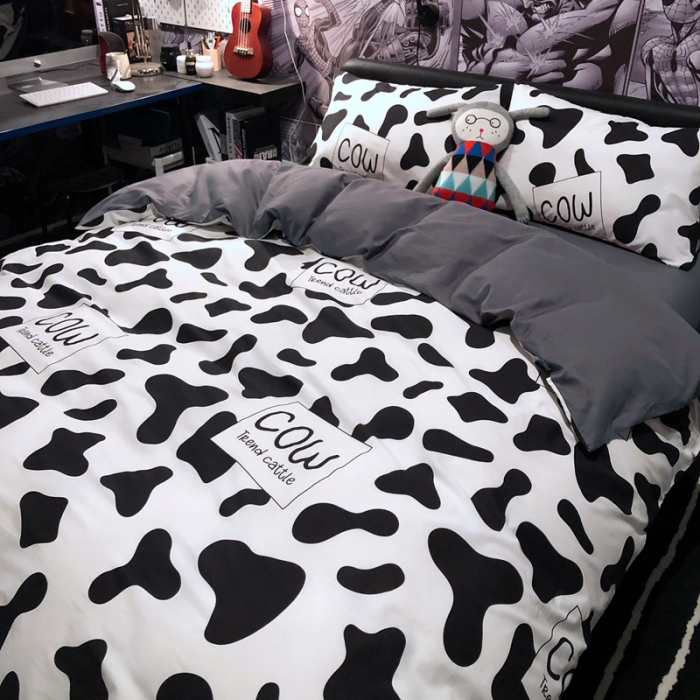 91家纺网 家纺一手货源 找家纺 HL原创 2021新款INS风四件套 牛牛