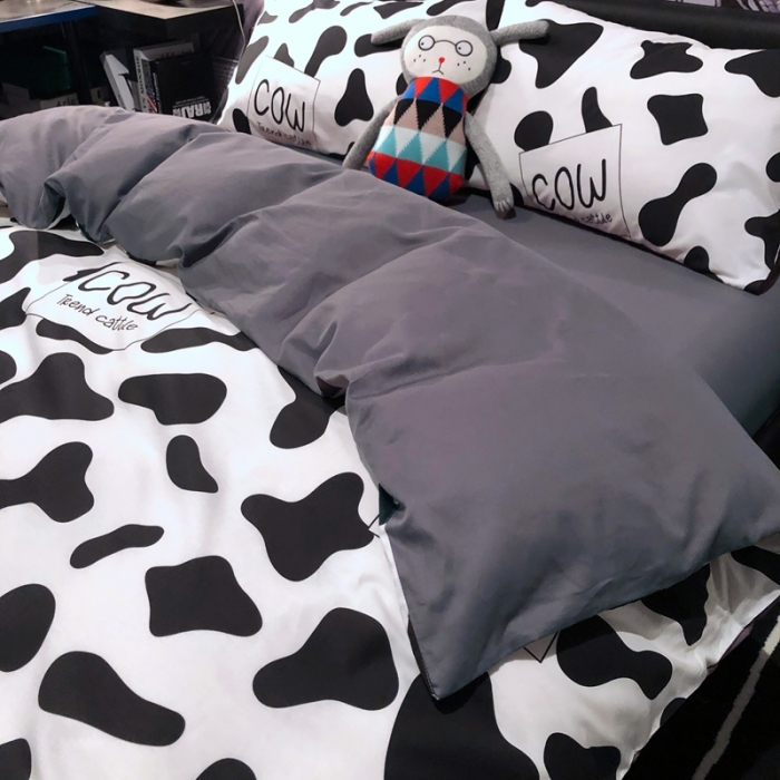 91家纺网 家纺一手货源 找家纺 HL原创 2021新款INS风四件套 牛牛