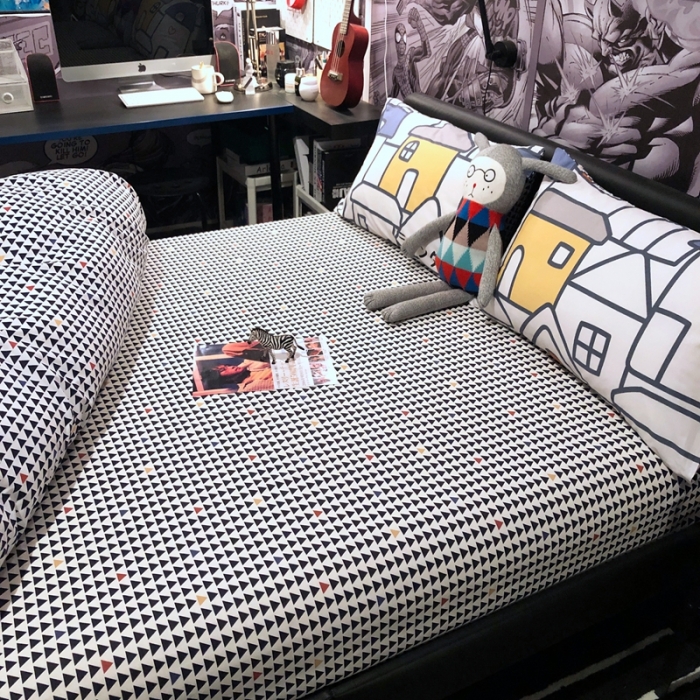 91家纺网 家纺一手货源 找家纺 HL原创 2021新款INS风四件套 暖屋