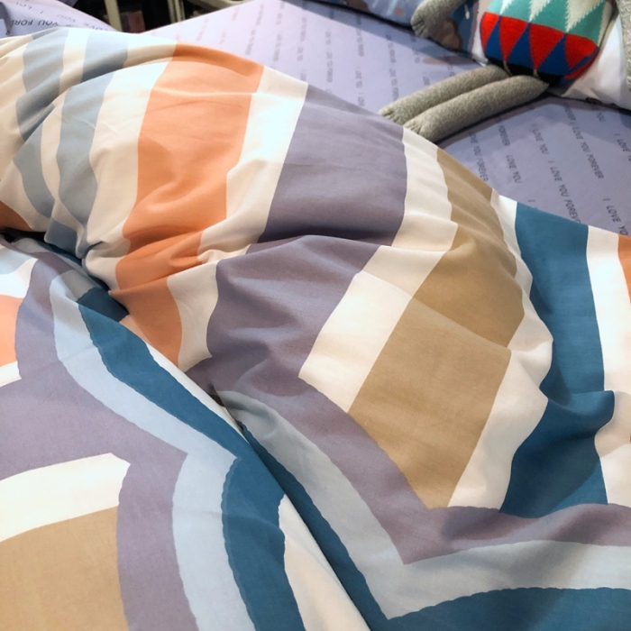 91家纺网 家纺一手货源 找家纺 HL原创 2021新款INS风四件套 丫丫