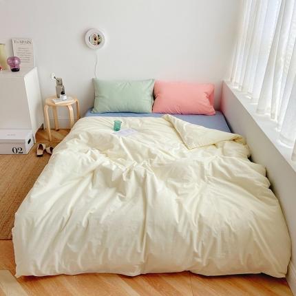 91家纺网 家纺一手货源 找家纺 （总）雅居纺家纺 2022新款全棉水洗棉四件套