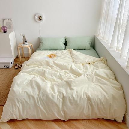 91家纺网 家纺一手货源 找家纺 （总）雅居纺家纺 2022新款全棉水洗棉四件套