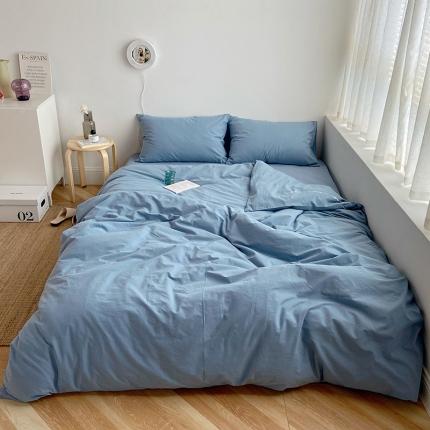 91家纺网 家纺一手货源 找家纺 （总）雅居纺家纺 2022新款全棉水洗棉四件套