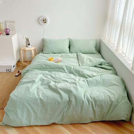 91家纺网 家纺一手货源 找家纺 （总）雅居纺家纺 2022新款全棉水洗棉四件套