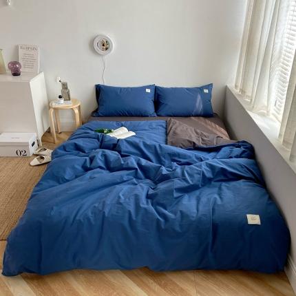 91家纺网 家纺一手货源 找家纺 （总）雅居纺家纺 2022新款全棉水洗棉四件套