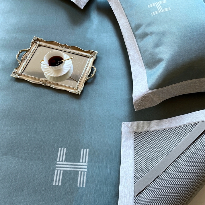 91家纺网 家纺一手货源 找家纺 （总）时年 2021新款水洗冰露丝养生凉席数码印花-轻奢风格二