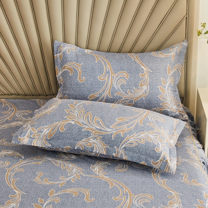 91家纺网 家纺一手货源 找家纺 雨田 2021新款韩版磨毛床裙四件套 华丽风尚