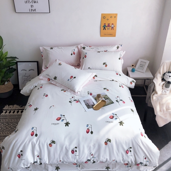 91家纺网 家纺一手货源 找家纺 (总1)棉生活新款40S臻棉四件套