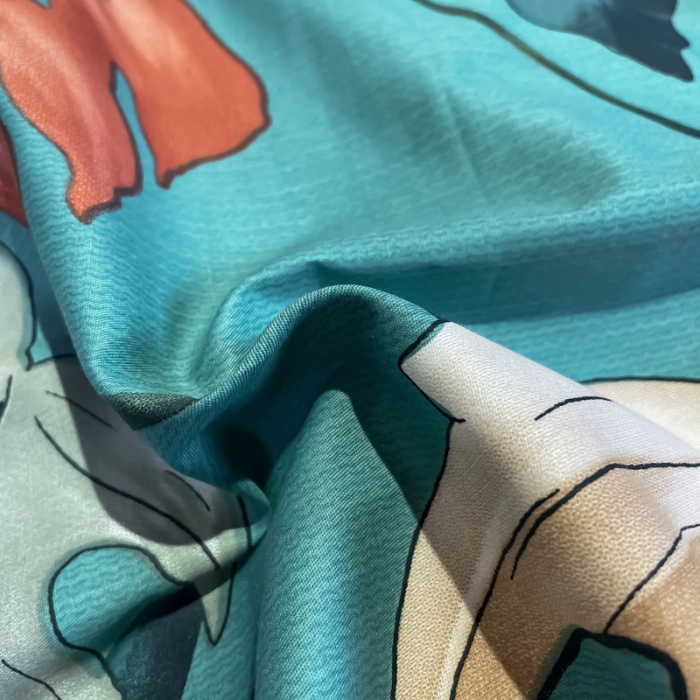 91家纺网 家纺一手货源 找家纺 金爱家 2021新款全棉活性花卉系列四件套 曼舞