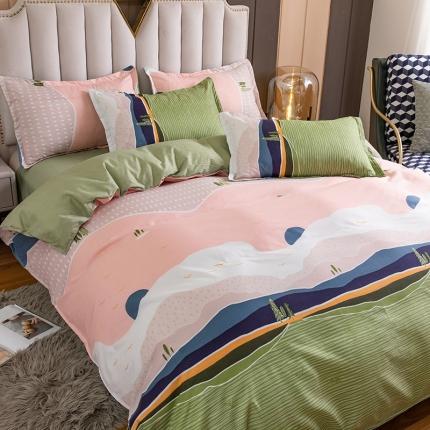 91家纺网 家纺一手货源 找家纺 （总） 米粒 2022新款芦荟棉套件