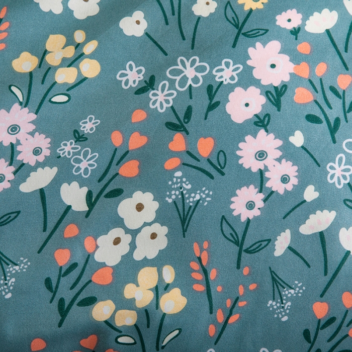 91家纺网 家纺一手货源 找家纺 米粒 2021新款芦荟棉套件 春天