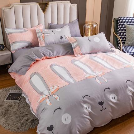 米粒 2021新款芦荟棉套件 萌兔