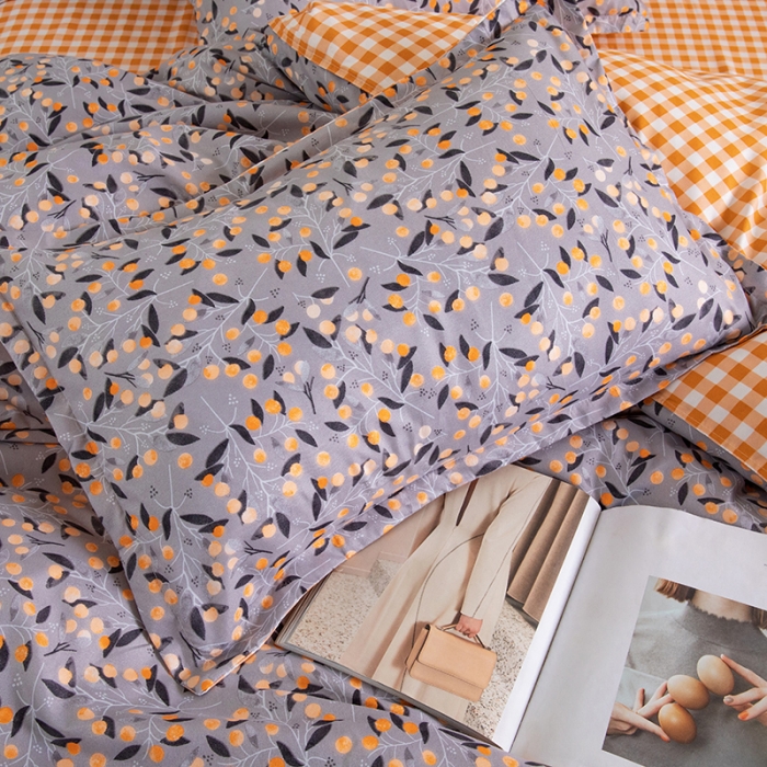 91家纺网 家纺一手货源 找家纺 米粒 2021新款芦荟棉套件 盛夏