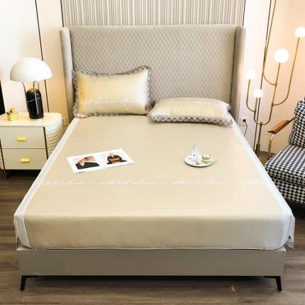 91家纺网 家纺一手货源 找家纺 （总）朵美 2021新款蕾丝系列床笠款冰丝席