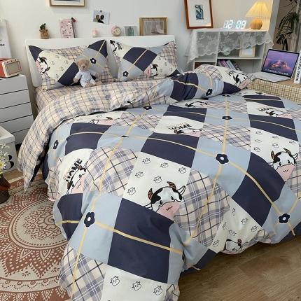 91家纺网 家纺一手货源 找家纺 （总）宏源家纺 2022新款芦荟棉四件套