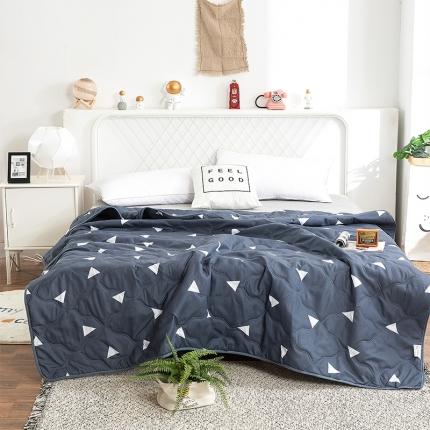 91家纺网 家纺一手货源 找家纺 梦莱发 2025新款芦荟棉夏被 爱巢