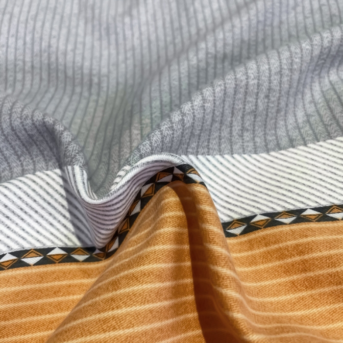 91家纺网 家纺一手货源 找家纺 （总）金爱家 2021新款大版磨毛条格简约四件套