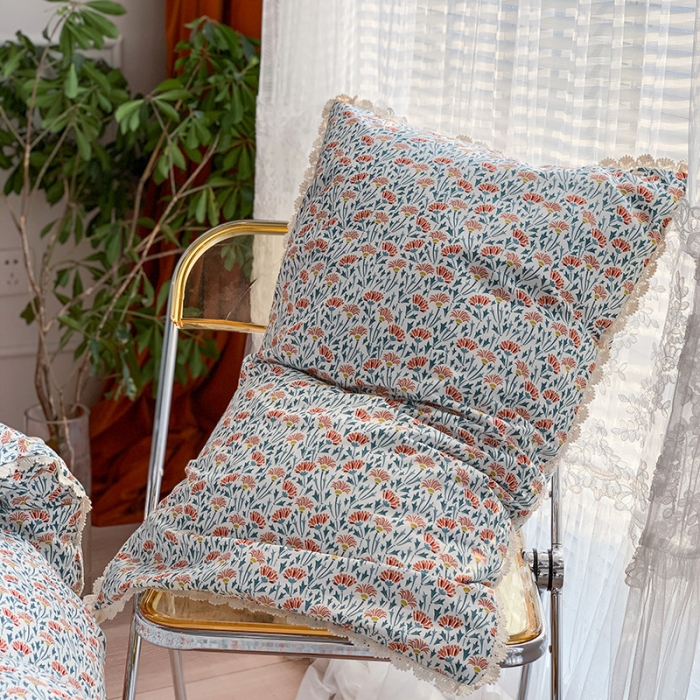 91家纺网 家纺一手货源 找家纺 澳萝拉 2021新款全棉小花边四件套 木槿