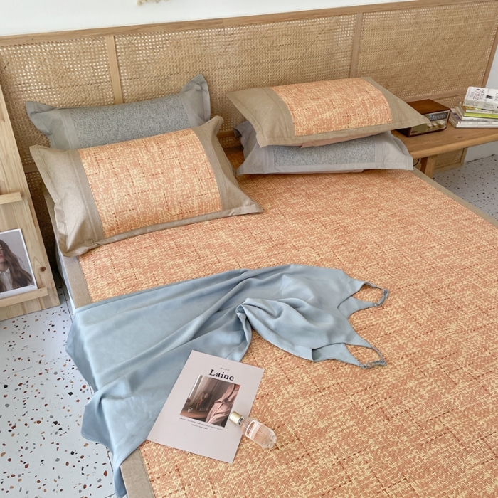 91家纺网 家纺一手货源 找家纺 时年 2021新款高品质御藤席 御藤-彩色