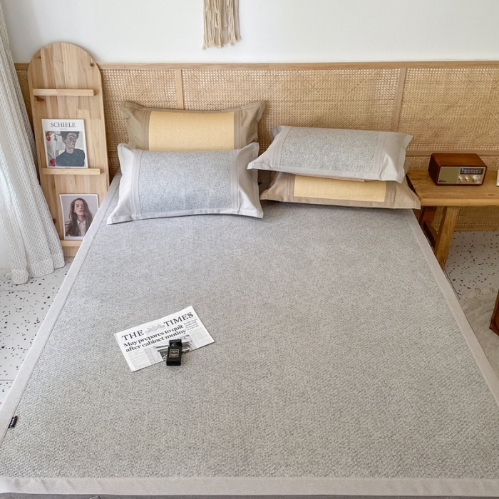 91家纺网 家纺一手货源 找家纺 时年 2021新款高品质御藤席 御藤-灰色