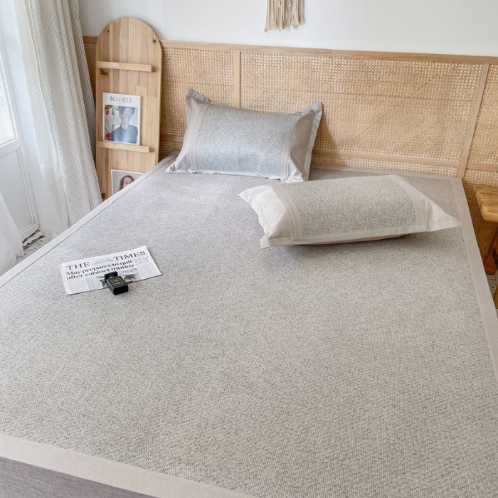 91家纺网 家纺一手货源 找家纺 时年 2021新款高品质御藤席 御藤-灰色