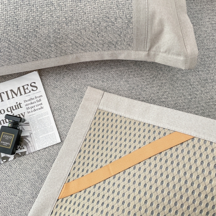 91家纺网 家纺一手货源 找家纺 时年 2021新款高品质御藤席 御藤-灰色