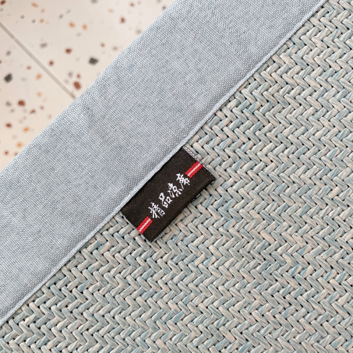 91家纺网 家纺一手货源 找家纺 时年 2021新款高品质御藤席 御藤-蓝色