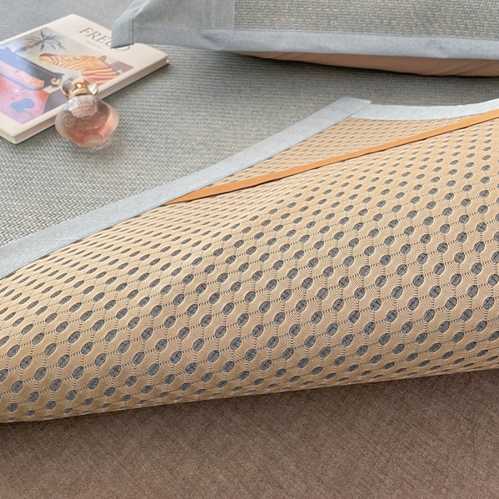 91家纺网 家纺一手货源 找家纺 时年 2021新款高品质御藤席 御藤-蓝色