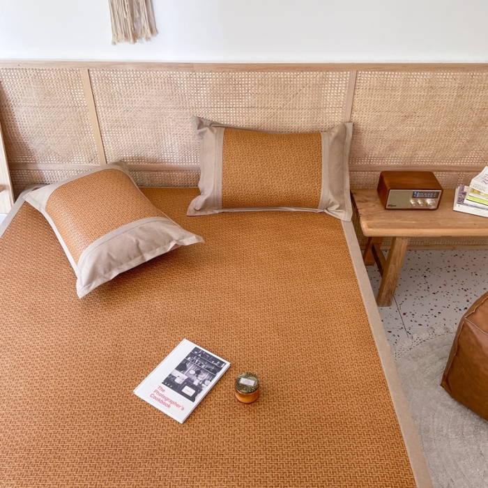 91家纺网 家纺一手货源 找家纺 时年 2021新款高品质御藤席 御藤-原色