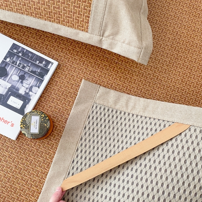 91家纺网 家纺一手货源 找家纺 时年 2021新款高品质御藤席 御藤-原色