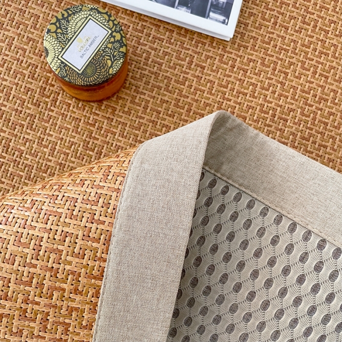 91家纺网 家纺一手货源 找家纺 时年 2021新款高品质御藤席 御藤-原色