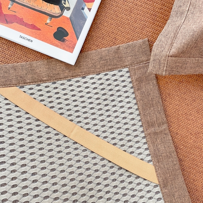 91家纺网 家纺一手货源 找家纺 时年 2021新款高品质御藤席 御藤-棕色