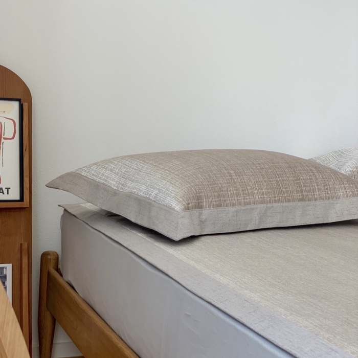 91家纺网 家纺一手货源 找家纺 时年 2021新款水洗提花冰丝凉席养生席 席纹-灰