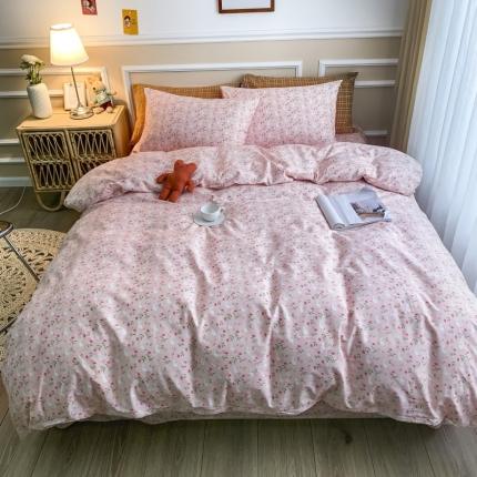 91家纺网 家纺一手货源 找家纺 （总）感遇家纺 2021新款全棉印花四件套