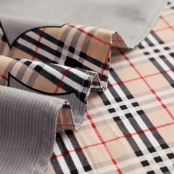 91家纺网 家纺一手货源 找家纺 晶缦家纺 2021新款秋冬款全棉12868单被套 小熊宝莉灰